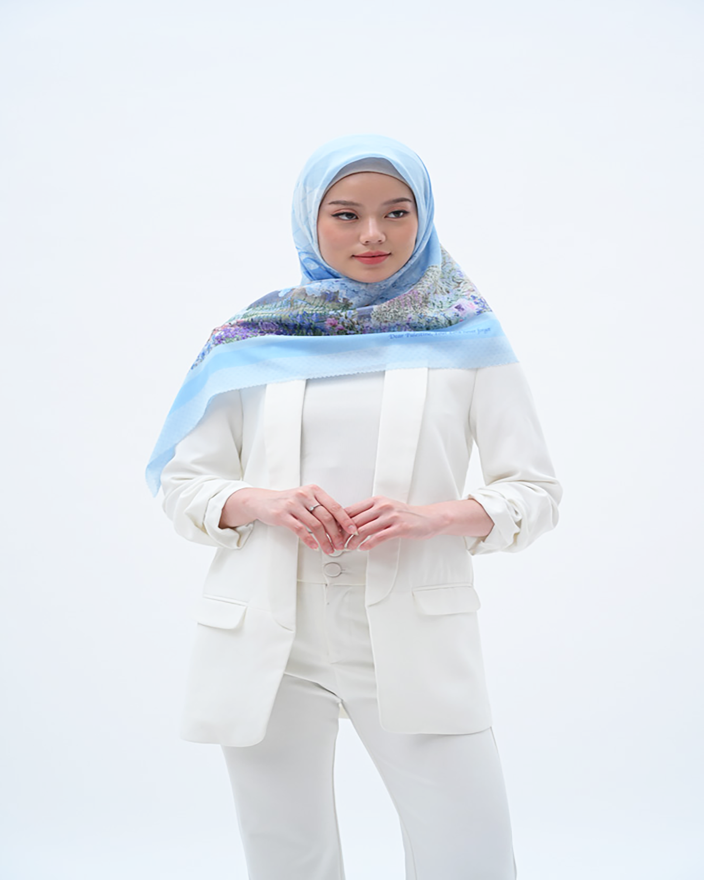 Jilbab Premium Voal segiempat lasercut